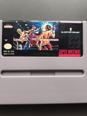 Nintendo SNES Best of the Best Championship Karate употребяван NTSC
