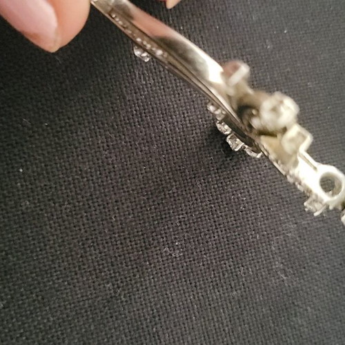 Pendant made of 925 silver and zirconia like new