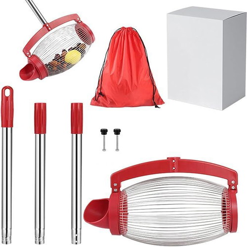 Cylindrical Fruit Collector with Telescopic Handle XL-015 new