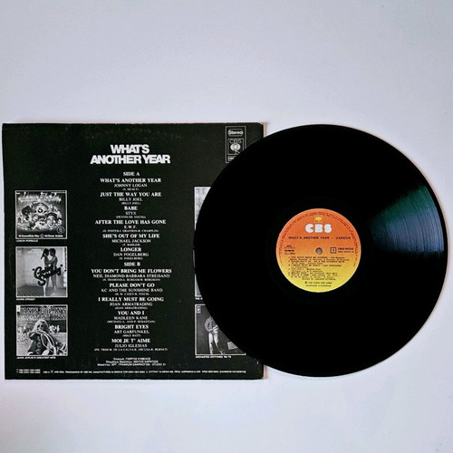 Johnny Logan What's Another Year vinyl record like new