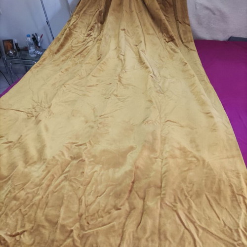 Velvet curtains used, set of 3 pieces