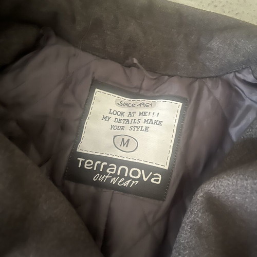 Terranova woman coat size M, gray