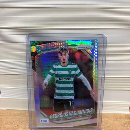 2025-26 Panini Prizm FIFA Georgios Vagiannidis RC Hyper Prizm Rookie #290 new