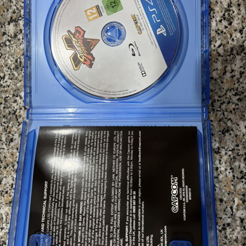 Street Fighter V PS4 game like new