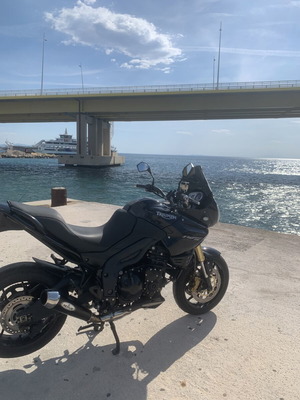 Εξάτμιση Remus Powercone για Triumph Tiger 1050 σαν καινούργιο