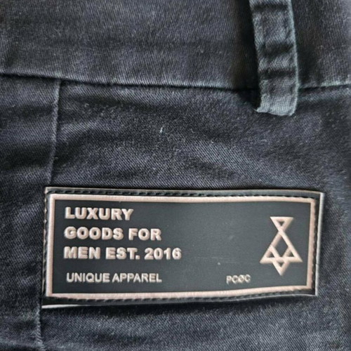 Picco Luxury Goods Black Slim Trousers Size S used