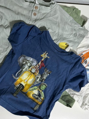 T-shirts used, pack of 4, Benetton, Zara, Mayoral
