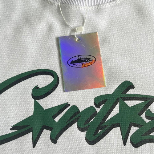 Corteiz Hoodie New Small Men's Allstarz Green White