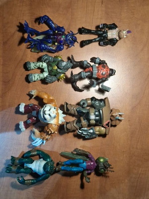 Σετ φιγούρες κακών Ninja Turtles
