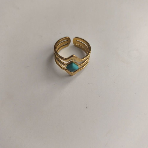 Ethnasia ring new, gold color