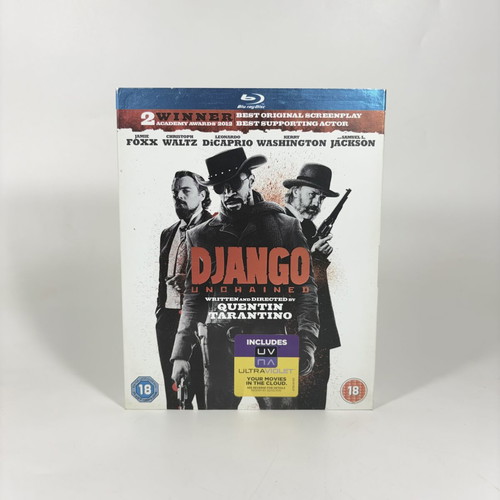 Django Unchained Blu-ray like new with English subtitles and slipcase