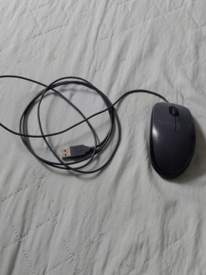Logitech Wired Mouse used with 180cm Cable