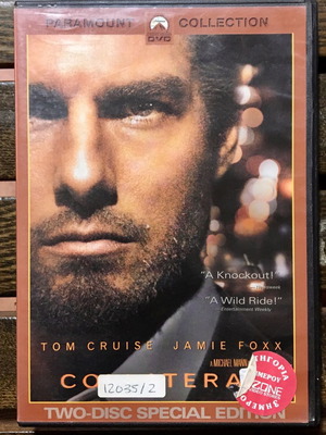DVD Collateral 2004 μεταχειρισμένο, υπότιτλοι, δράσης περιπέτεια