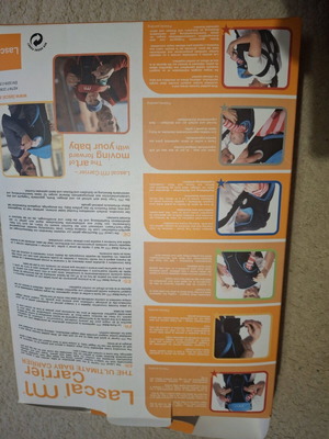 Μάρσιπος μωρού Lascal M1 Carrier σαν καινούργιο με extra top cover