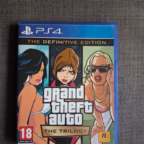 Grand Theft Auto Trilogy Definitive Edition PS4 game like new