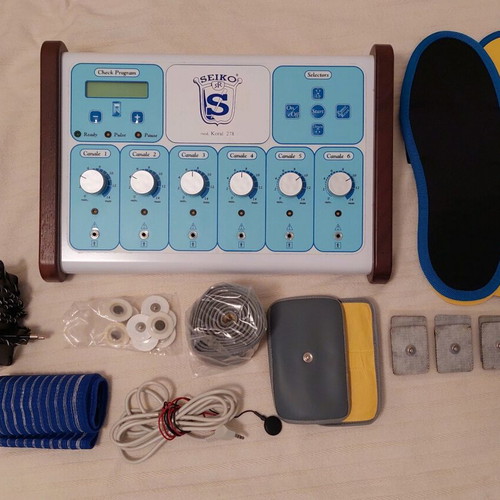 Koral Seiko 278 electrostimulation device like new for physiotherapy and slimming