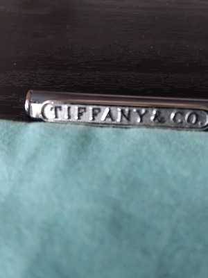 Tiffany & Co. στιλό ballpoint από ασήμι Sterling 925 μεταχειρισμένο με βελούδινη θήκη