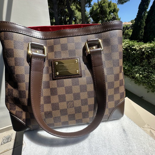 Louis Vuitton Hampstead PM Damier Ebene bag like new, brown