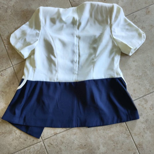 Emeli women's vintage jacket nautical style like new, size 50