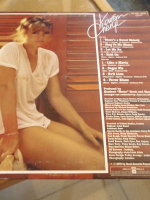 Karen Cheryl LP 33 στροφών 1970 καινούργιο, ντίσκο μουσική
