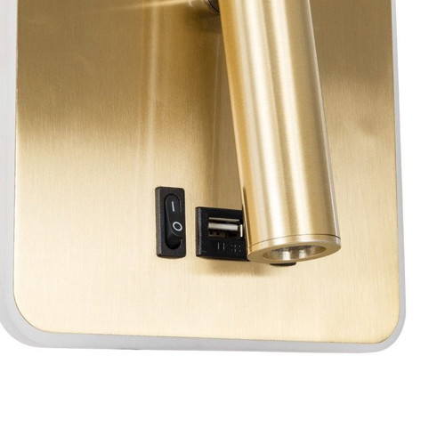 GloboStar Modern Wall Light LADY-S 60944 like new with USB charger