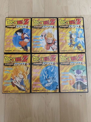 Συλλογή Dragonball Z DVD μεταχειρισμένη, 6 δίσκοι, ελληνικά μεταγλωττισμένα