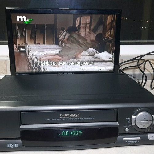 Matsui VCR VP 9607A used with remote, VHS player