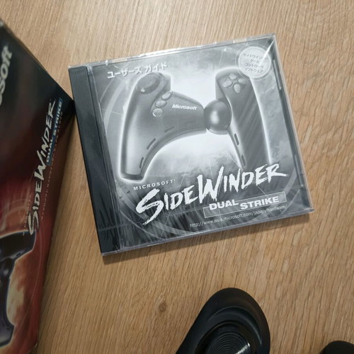 Microsoft Sidewinder Dual Strike gamepad used with CD