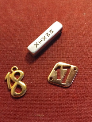 Amulets set of 3 like new