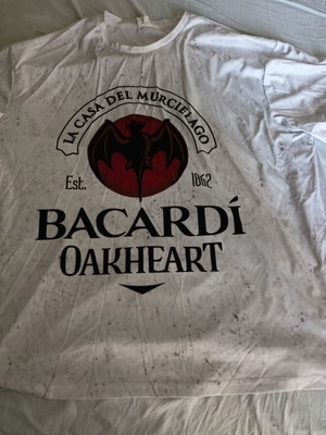Μπλουζάκι Bacardi Oakheart προωθητικό, μέγεθος 3XL