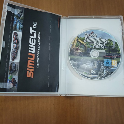 Das große Simulations-Paket PC game used, complete