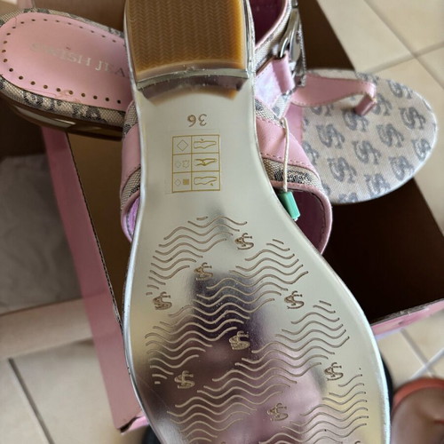 Swiss Jeans slippers size 36 pink new