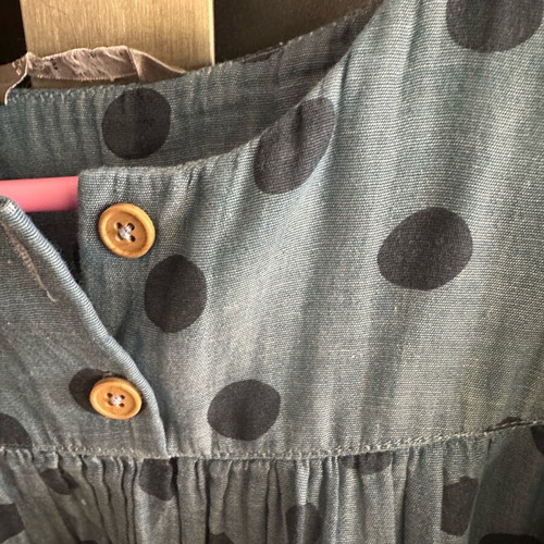 Girls' dress like new, blue, ages 5-6