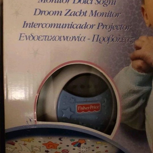 Fisher Price intercom with color projector used