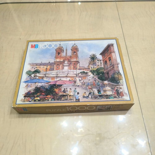 Puzzle with colorful city image 1000 pieces new BGM1001