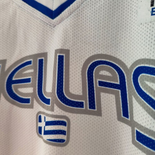 Greece Champion Eurobasket 07 Basketball Jersey used, size XL
