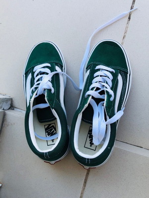 Vans παπούτσια νούμερο 35 καινούργια, πράσινα
