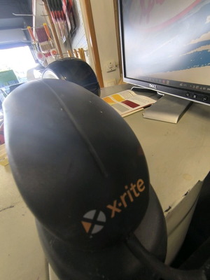 Φασματοφωτόμετρο X-Rite RM400 σαν καινούργιο επαγγελματικό εργαλείο χρωματομετρίας