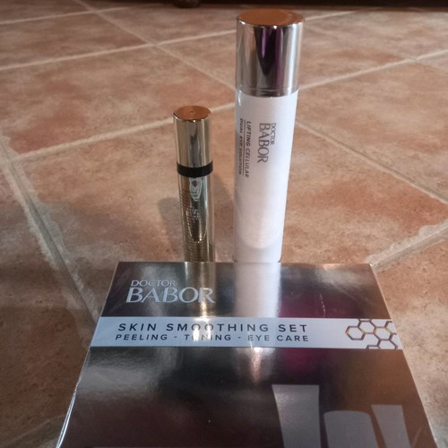 Babor anti-aging eye creams used with Skin Smoothing Set