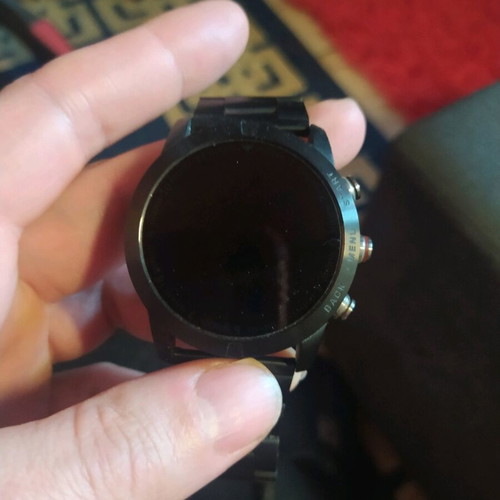 Men's smart watch like new with bracelet