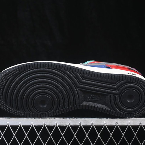 Nike Air Force 1 sneakers new, handmade colorful design