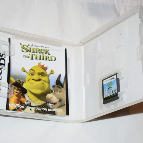 Shrek the Third Nintendo DS game used, original box and booklet