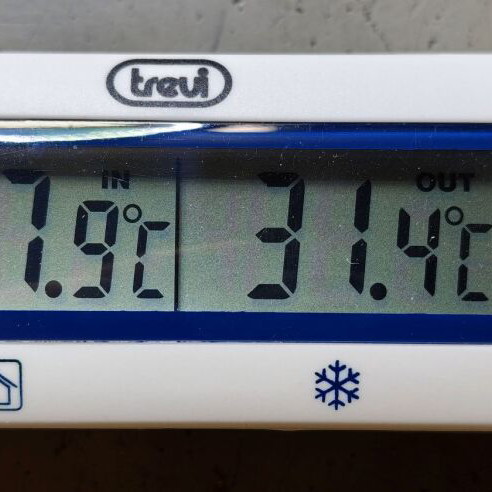 Trevi TE 3012 Digital Thermometers New, Refrigerator -50C to +70C