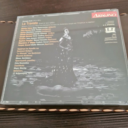 La Traviata double CD like new from Difono collection