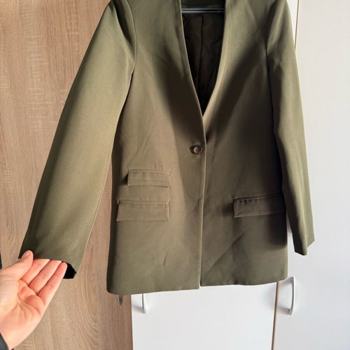 Mind Matter long khaki jacket used, size L
