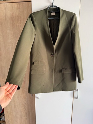 Mind Matter long khaki jacket used, size L
