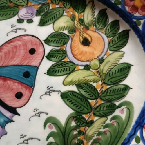 Handmade platter 34x24 like new