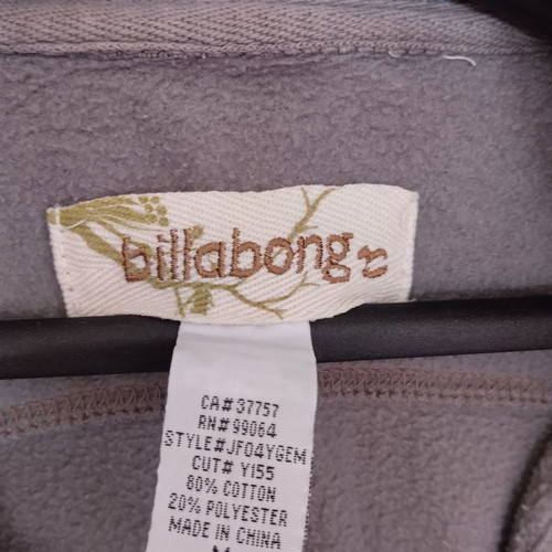 Billabong olive jacket used, size Medium