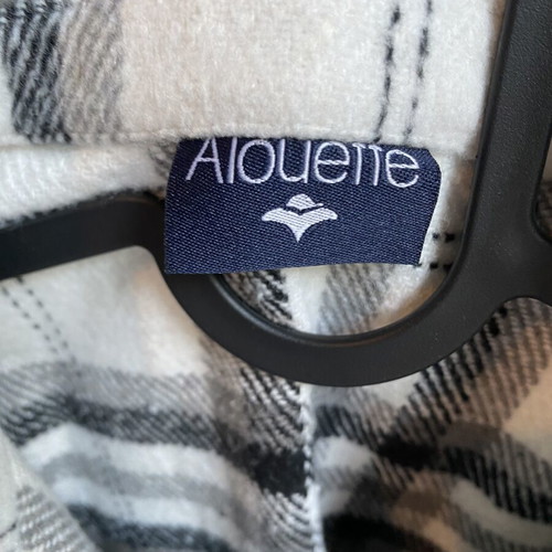 Alouette boys' shirt size 12, like new, black and white