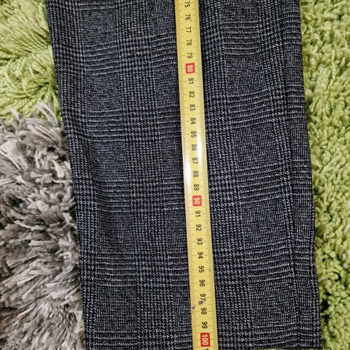Mango tailored women trousers new, size L, dark grey-black